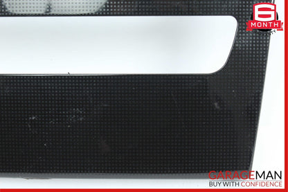 06-12 Mercedes W164 ML350 GL450 Center Console Control Trim Bezel Panel Black