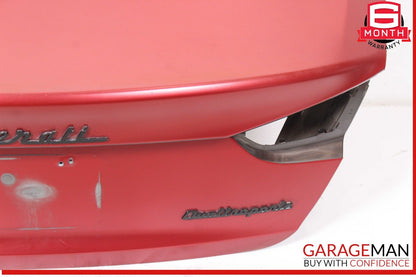 14-24 Maserati Quattroporte SQ4 M156 Trunk Lid Panel Assembly OEM
