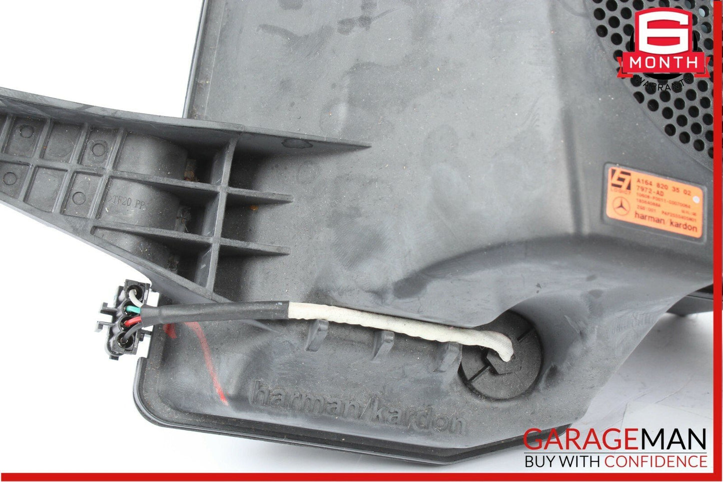 07-12 Mercedes GL350 GL450 Harman Kardon Rear Subwoofer Audio Speaker Box