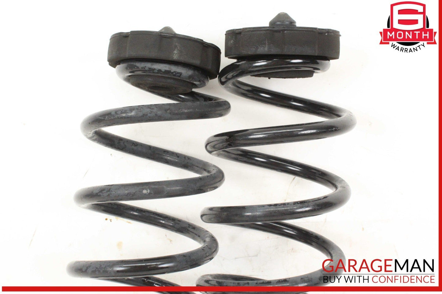 09-17 Audi Q5 SQ5 Rear Left and Rear Right Side Coil Spring Set of 2 OEM
