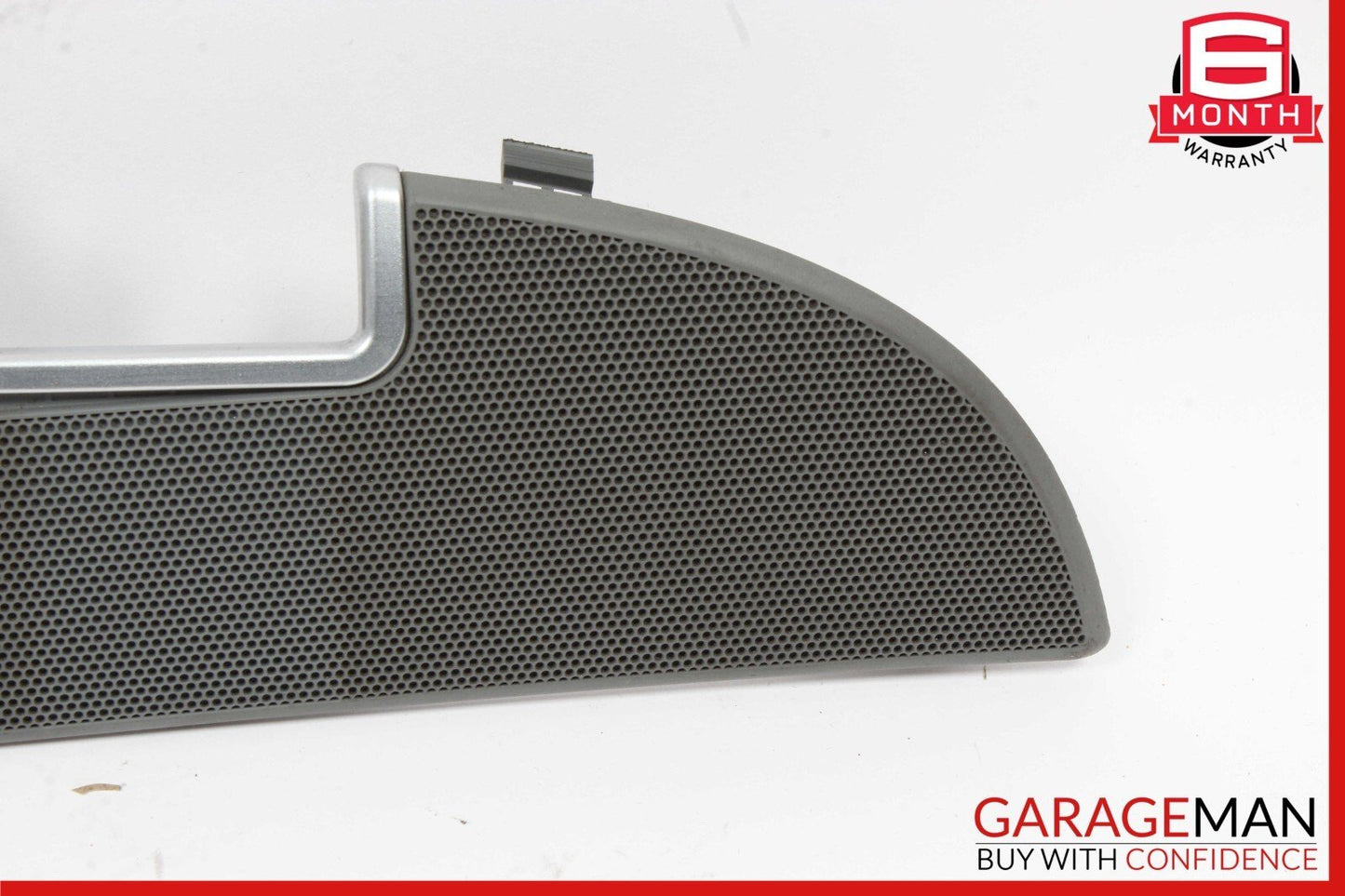03-12 Mercedes R230 SL500 SL550 Rear Deck Speaker Cover Trim Panel Gray OEM