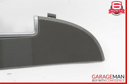 03-12 Mercedes R230 SL500 SL550 Rear Deck Speaker Cover Trim Panel Gray OEM