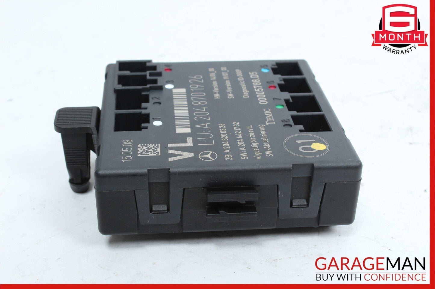 08-14 Mercedes W204 C300 Front Left Side Door Control Module OEM