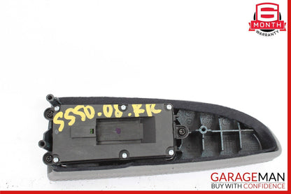 07-13 Mercedes W221 S550 Rear Right Side Door Window Switch Control Trim Grey