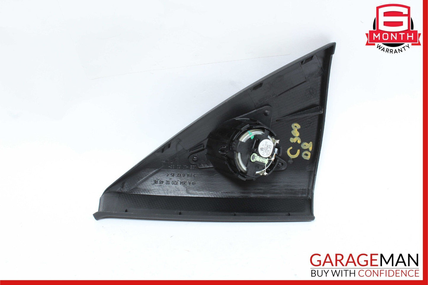 08-14 Mercedes W204 C300 Front Right Side Door Panel Tweeter Speaker Cover OEM