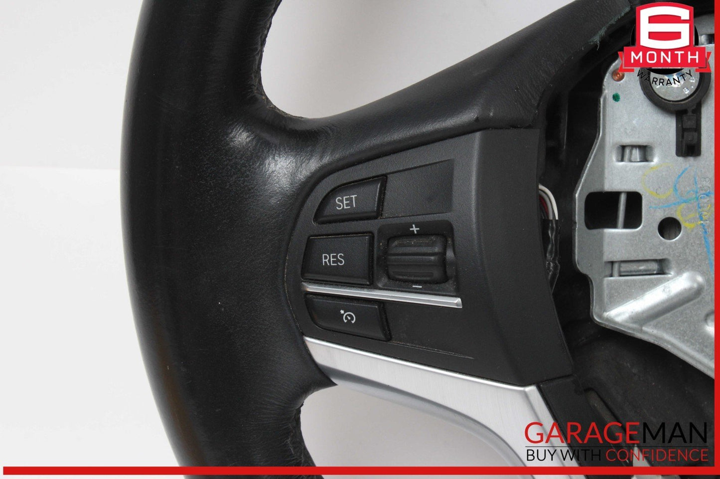14-18 BMW X5 F15 Steering Wheel Leather 2460561385 OEM