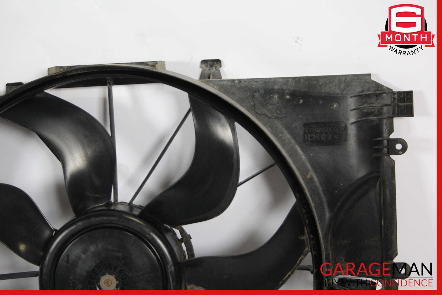 12-20 Mercedes W117 CLA250 SLK250 Engine Radiator Cooling Fan Motor Shroud Assy