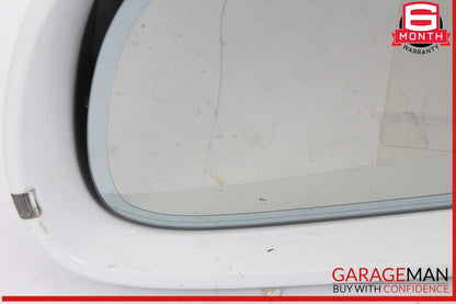 09-16 Audi S4 Front Left Driver Side Door Rear View Mirror White OEM