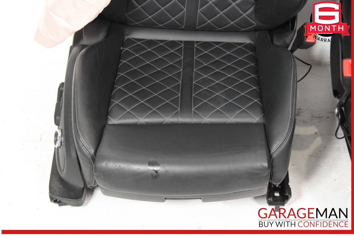 18-24 Audi S5 Sportback Front Left & Right Seat Leather Set of 2 Pc OEM