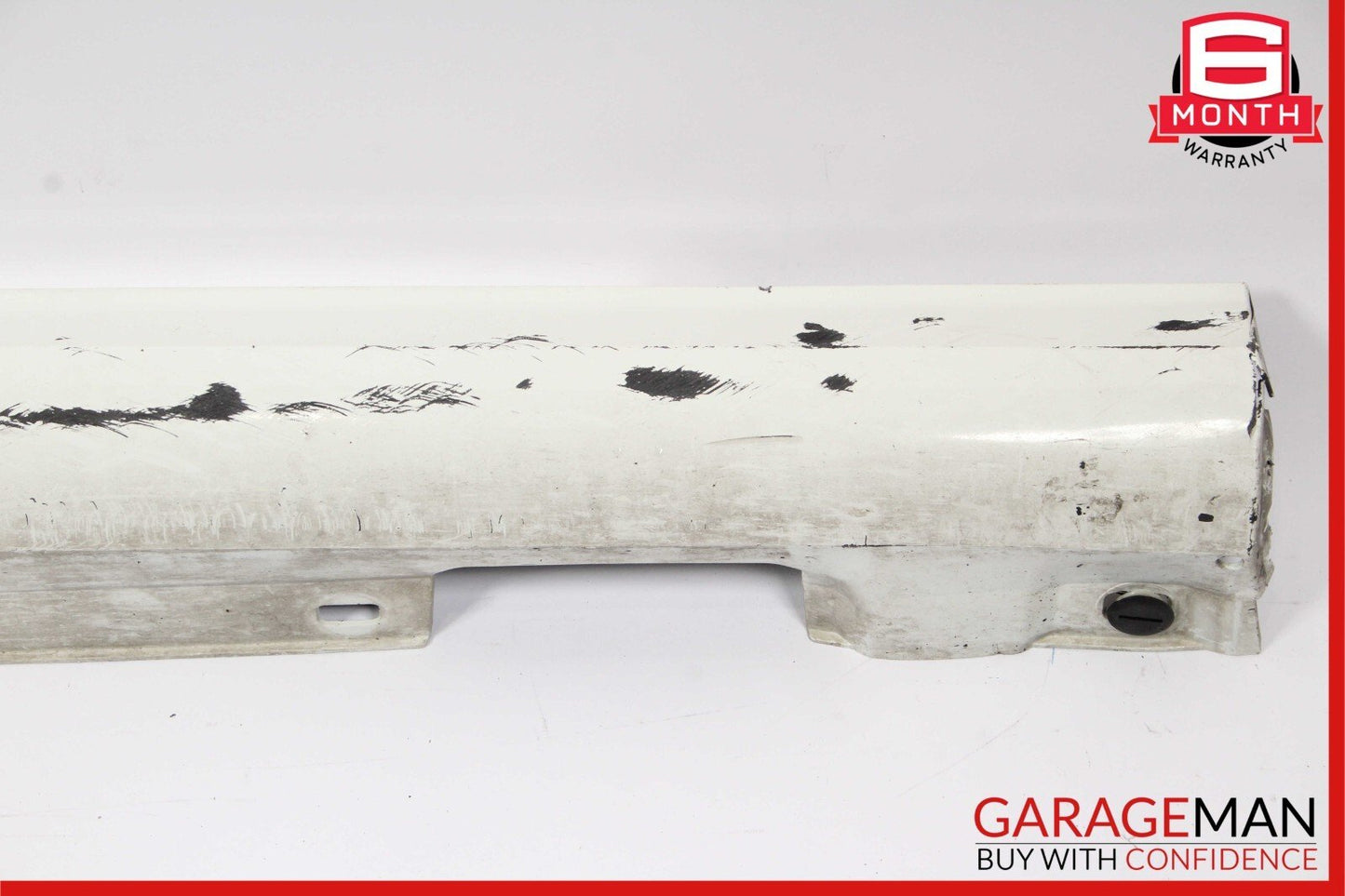 12-14 Mercedes W204 C250 Coupe Sport Right Side Rocker Skirt Molding Polar White