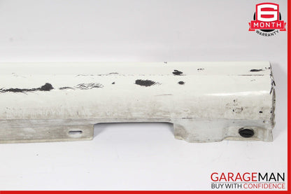 12-14 Mercedes W204 C250 Coupe Sport Right Side Rocker Skirt Molding Polar White