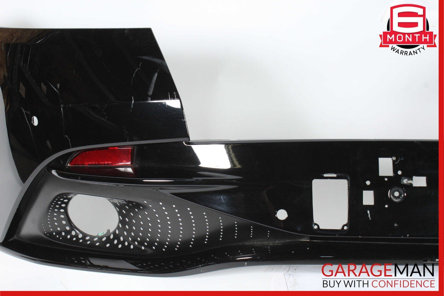 20-22 Aston Martin DB11 Rear Bumper Cover Trim Panel Assembly Black OEM