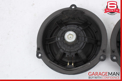 12-18 Audi A7 Rear Left & Right Door Sound Speakers Set 4G0035411