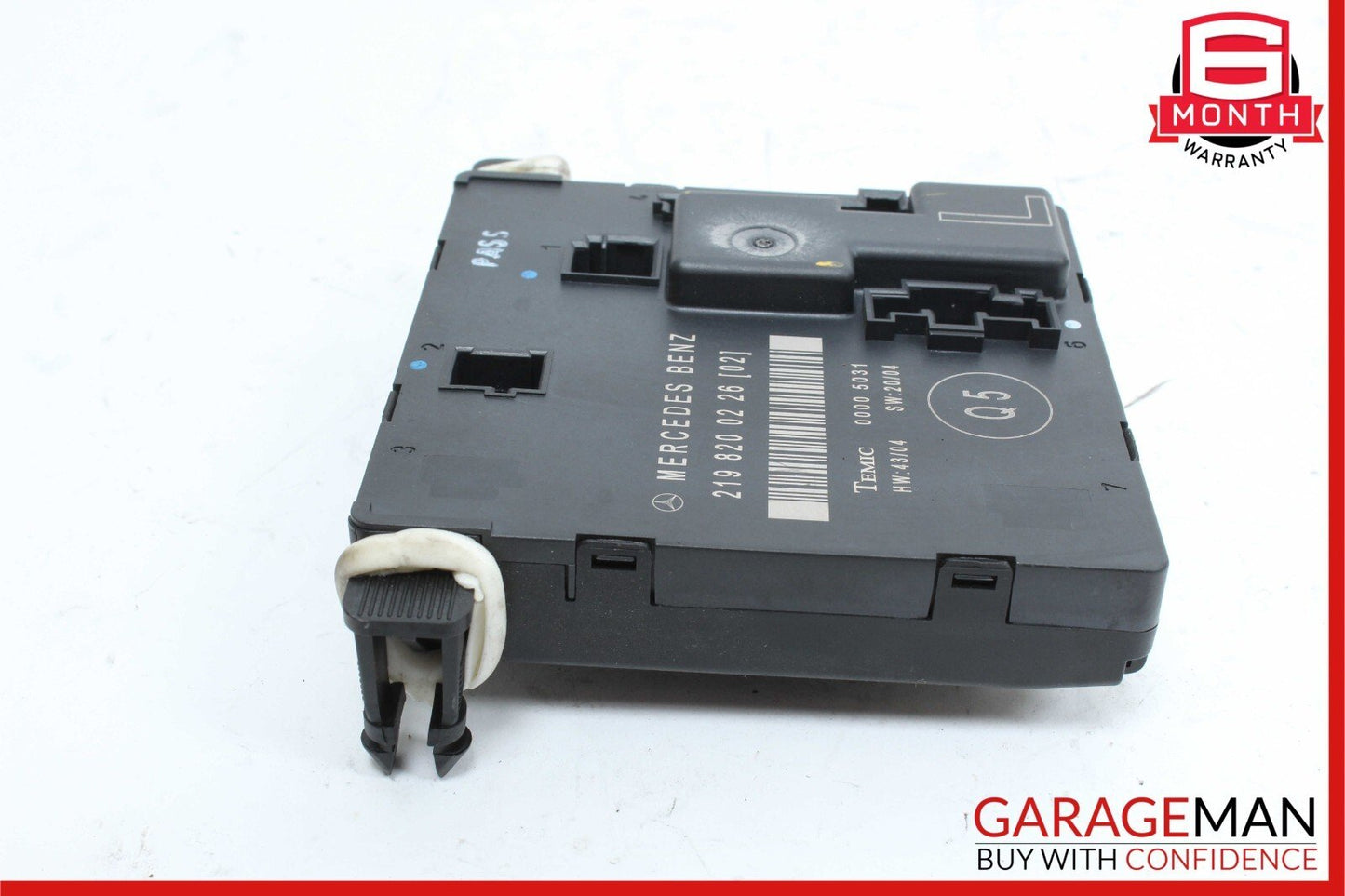 06-11 Mercedes W219 CLS550 CLS55 AMG Rear Left Driver Side Door Control Module