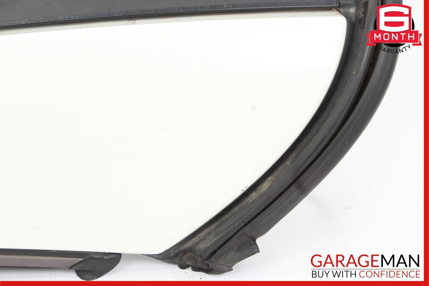 03-12 Mercedes R230 SL500 Rear Left Convertible Roof C Pillar Hinge Cover White