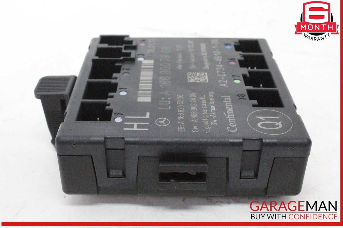 12-19 Mercedes X166 GL450 GLE350 Rear Left Side Door Control Module Unit OEM