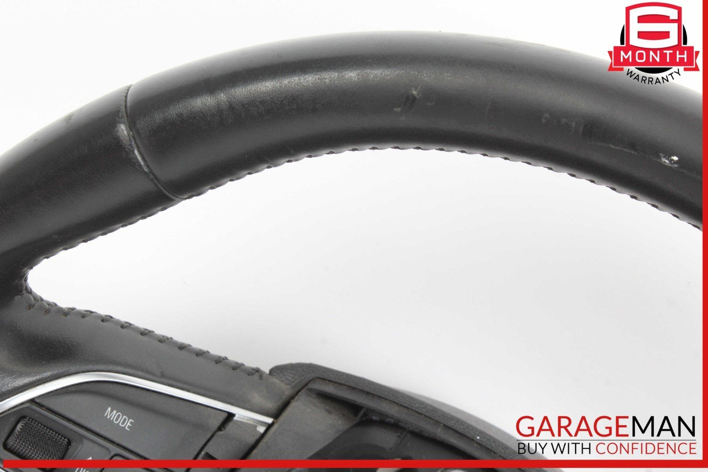 13-16 Audi A4 Front Left Driver Side Steering Wheel Black 4L0419091AC OEM