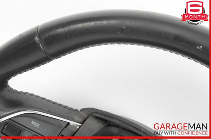 13-16 Audi A4 Front Left Driver Side Steering Wheel Black 4L0419091AC OEM