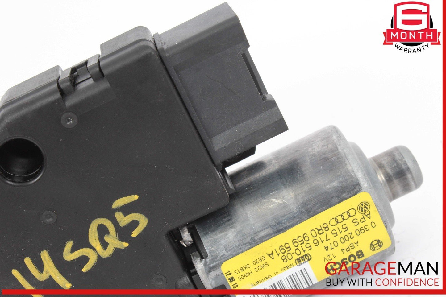 13-17 Audi SQ5 Q5 Panoramic Sunroof Sun Roof Motor 8R0877041B OEM