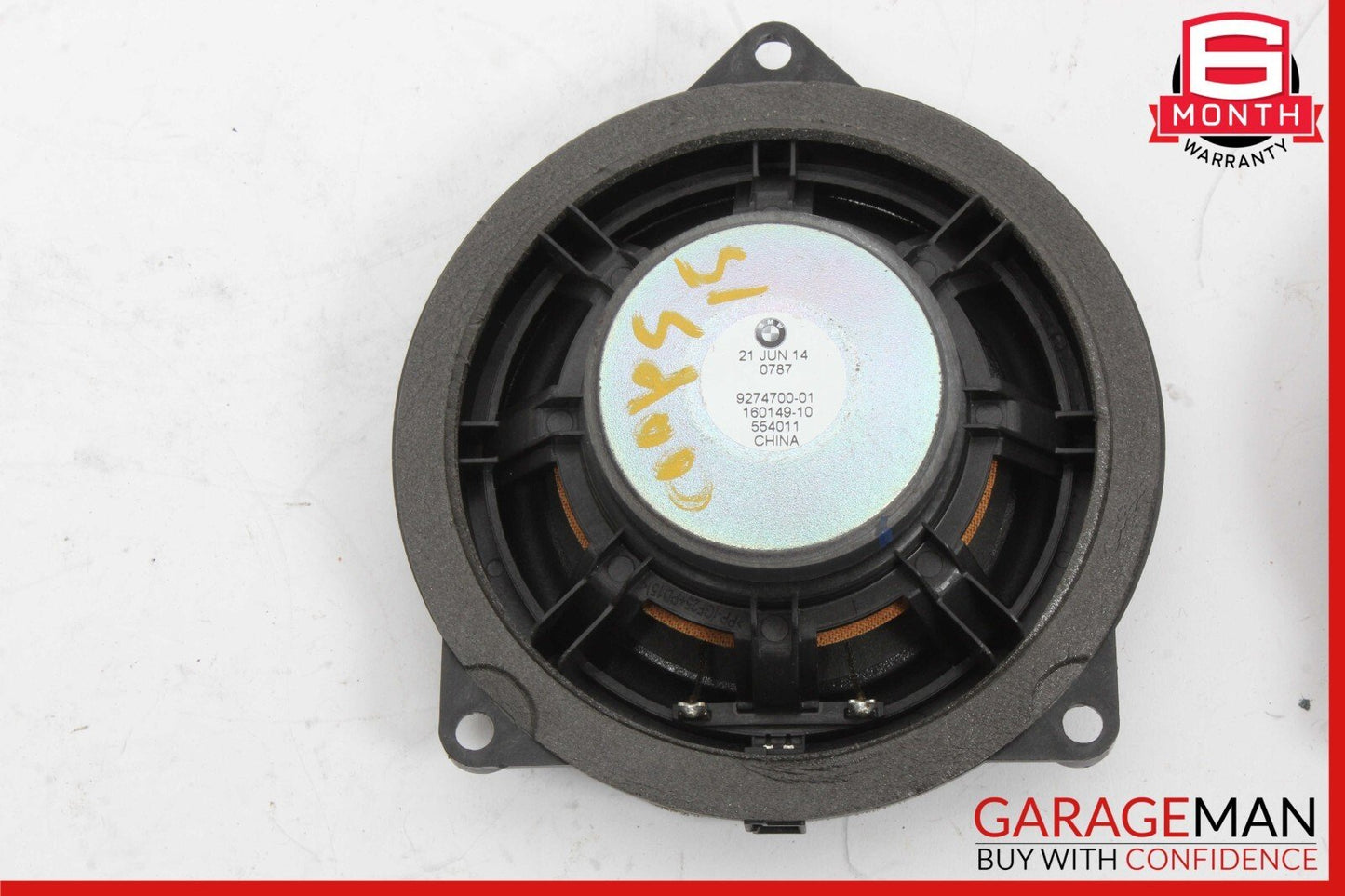 14-19 Mini Cooper Rear Left & Right Side Door Audio Sound Speakers Set of 2 Pc