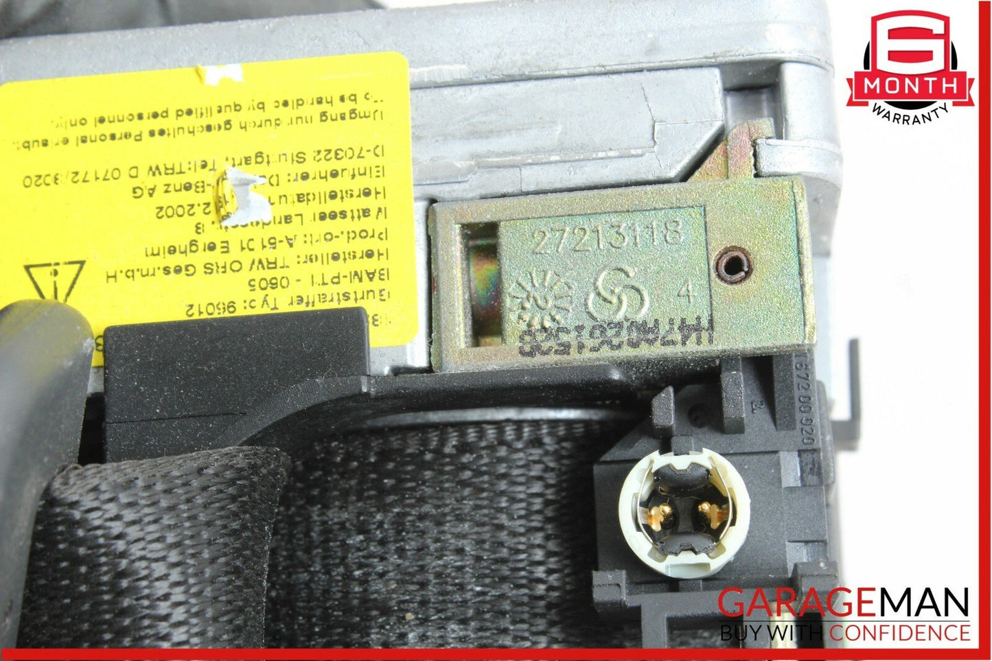 02-06 Mercedes W215 CL500 CL55 AMG Front Right Seat Belt Seatbelt Retractor