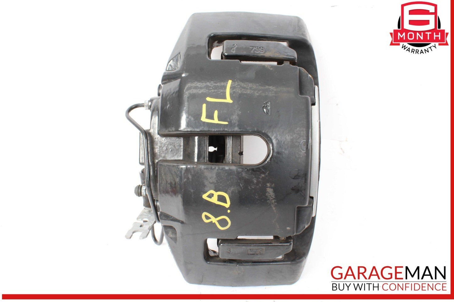 03-13 Bentley Continental GTC Front Brake Calipers Left and Right Side Set OEM