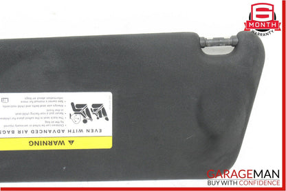 08-14 Mercedes W204 C300 Front Right Side Sun Visor Sunvisor Shade Cover OEM