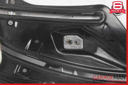 10-16 Mercedes W207 E350 E400 Rear Right Window Regulator Motor Plate Frame OEM