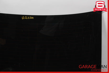 12-14 Mercedes W218 CLS550 CLS63 AMG Rear Windshield Auto Glass Panel Assembly