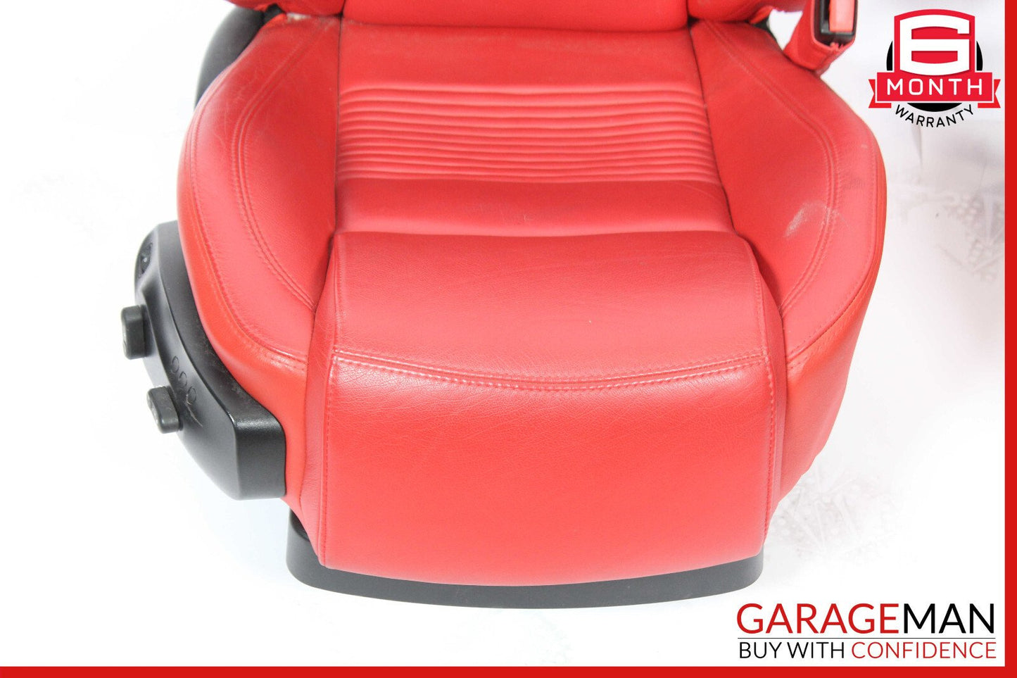 08-12 Maserati GranTurismo M145 Front Complete Seat Cushion Cover Assy Set