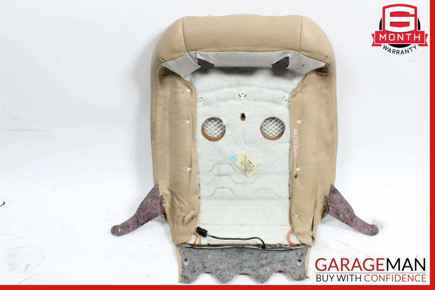06-11 Mercedes W219 CLS500 Front Right or Left Top Upper Seat Cushion Brown OEM