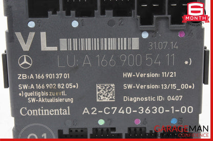 12-20 Mercedes B-Class W242 W246 GL450 Front Left Side Door Control Module OEM