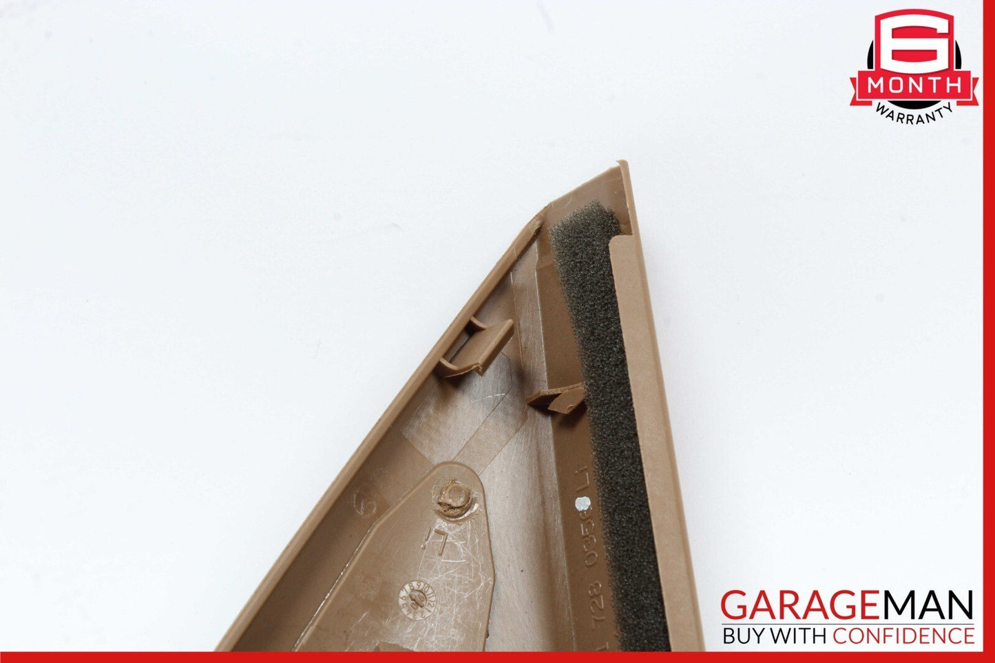07-13 Mercedes W221 S550 S600 Front Left Side Door Tweeter Speaker Cover Brown