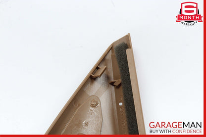 07-13 Mercedes W221 S550 S600 Front Left Side Door Tweeter Speaker Cover Brown