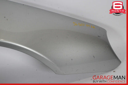 03-08 Mercedes R230 SL500 Front Right Passenger Side Wing Fender Panel Silver