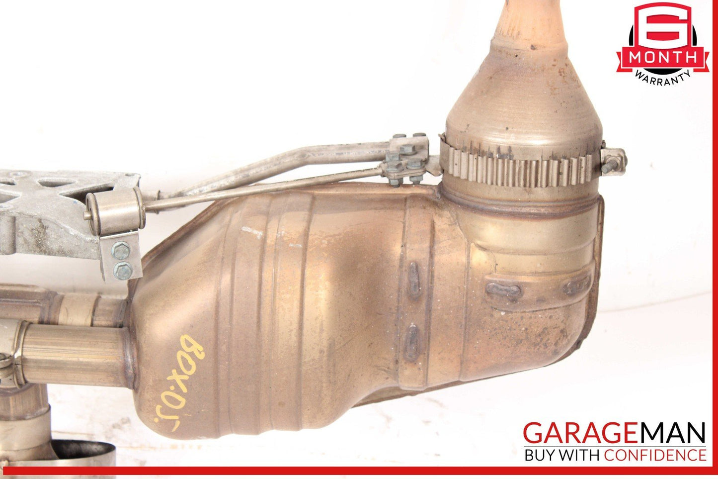 05-08 Porsche Boxster 987 2.7L Exhaust Muffler Assembly OEM