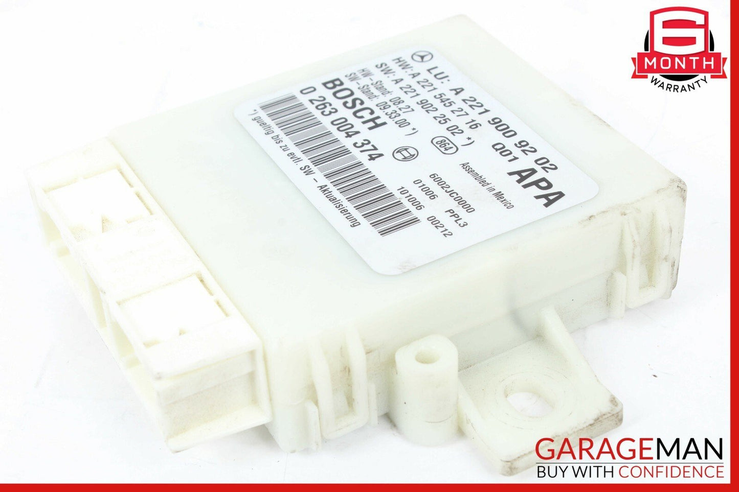 07-13 Mercedes W221 S400 S550 S63 AMG Rear Parking Parktronic Control Module OEM