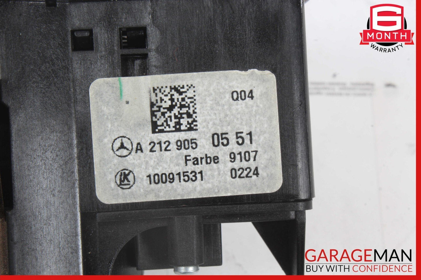 08-20 Mercedes W212 E350 GLK350 Headlight Fog Light Switch Control Module OEM