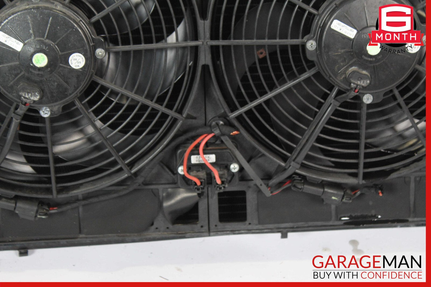 09-13 Maserati Quattroporte Radiator Cooling Fan Motor AC Condenser Assy