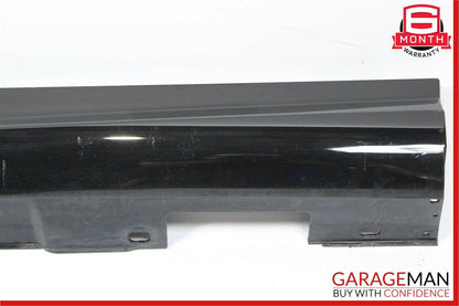 08-14 Mercedes W204 C250 AMG Sport Sedan Left Side Rocker Skirt Panel Black