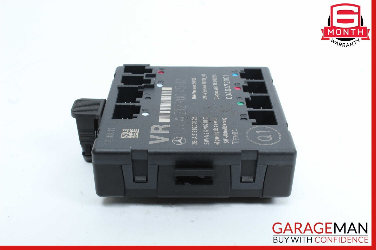 08-18 Mercedes W204 C250 C300 E400 Front Right Side Door Control Module Unit OEM