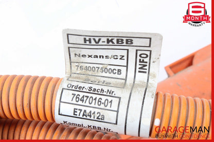 14-21 BMW i3 I01 Hybrid Engine High Voltage Wire Harness Cable OEM