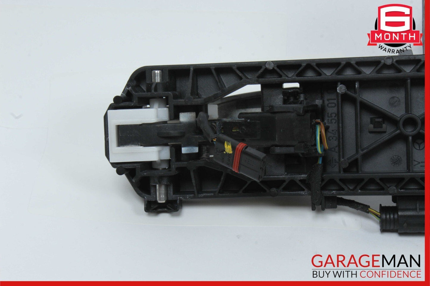 08-15 Mercedes GLK350 C250 Rear Left Exterior Door Handle Keyless Go White