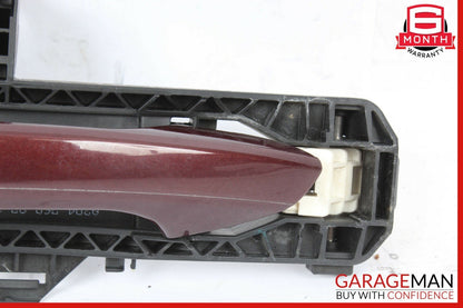 08-11 Mercedes W204 C300 C350 Rear Left Driver Side Exterior Door Handle Red