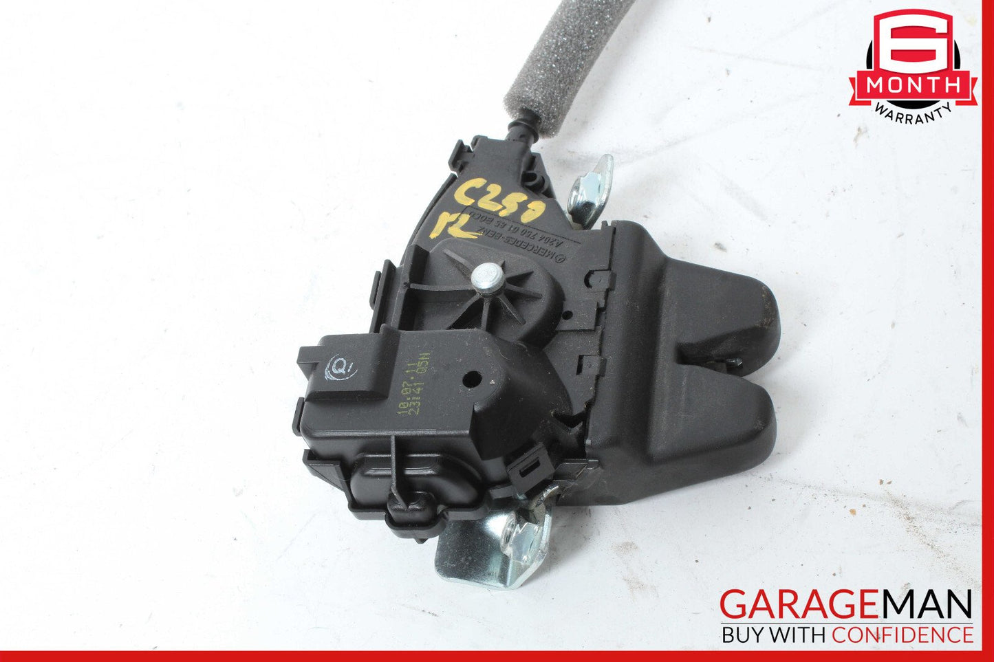 08-17 Mercedes W204 C280 C300 E350 E550 Trunk Lid Latch Lock Actuator Assembly