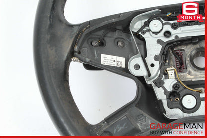 10-13 Mercedes W212 E350 E550 E400 Steering Wheel w/ Paddle Shifters Assy Black