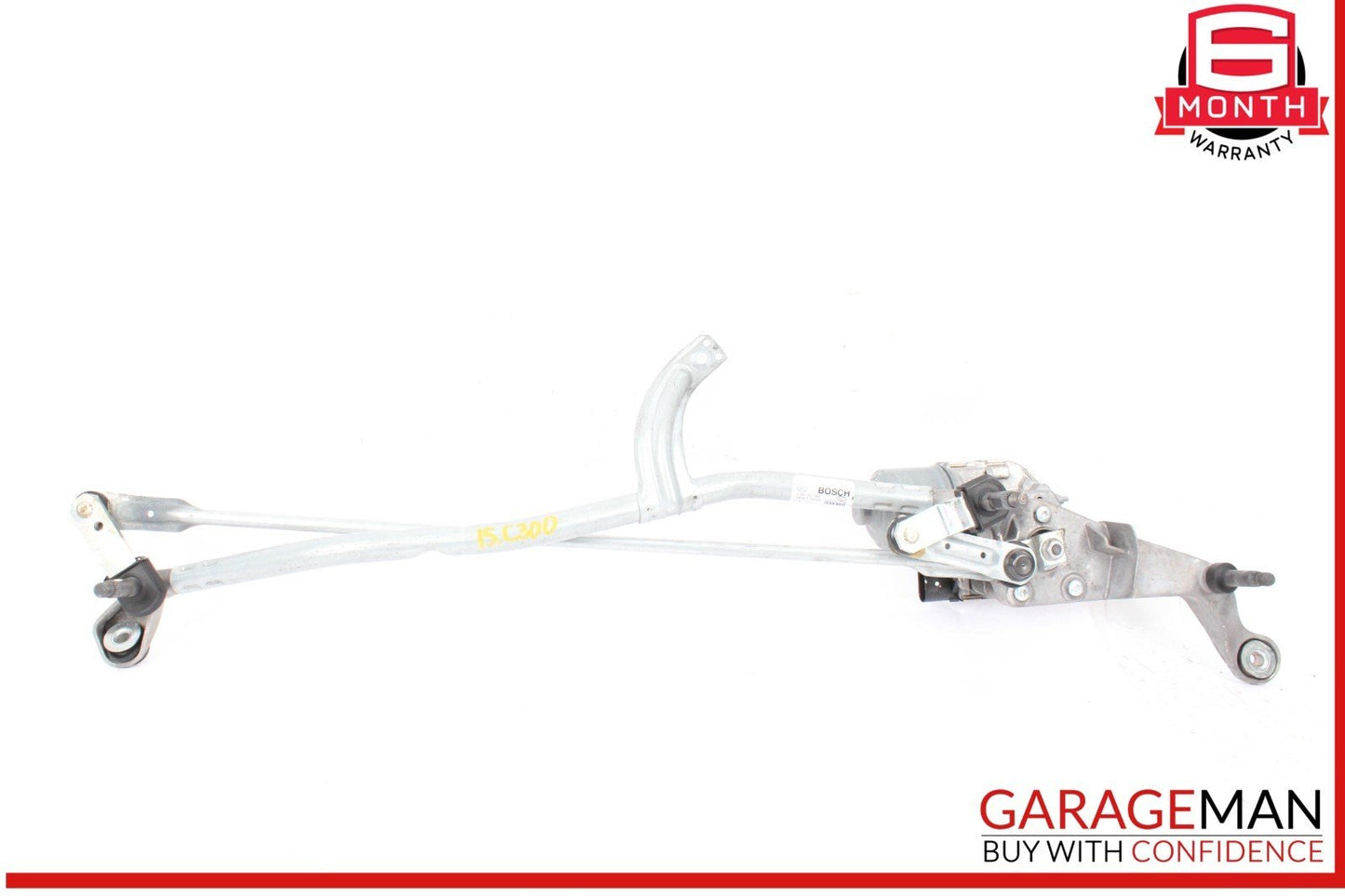 15-20 Mercedes W205 C300 Front Windshield Wiper Motor Linkage 2058200740 OEM