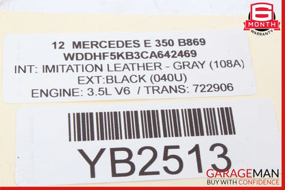 08-20 Mercedes W212 E350 GLK350 Dash Headlight Fog Light Switch Control Module