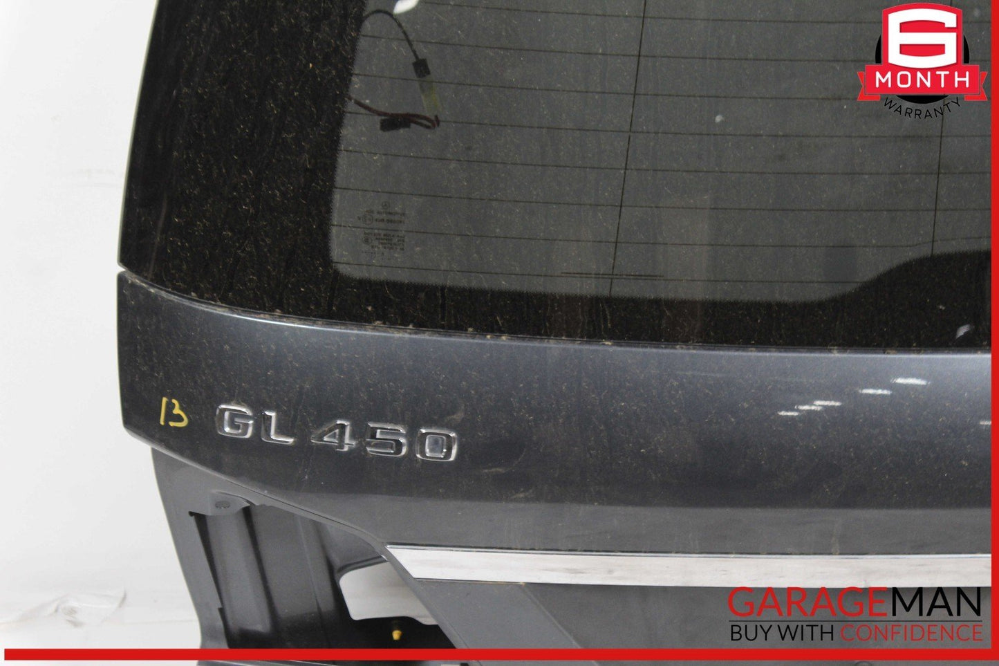 13-16 Mercedes X166 GL450 GL350 Trunk Lid Liftgate Tailgate Hatch Shell OEM