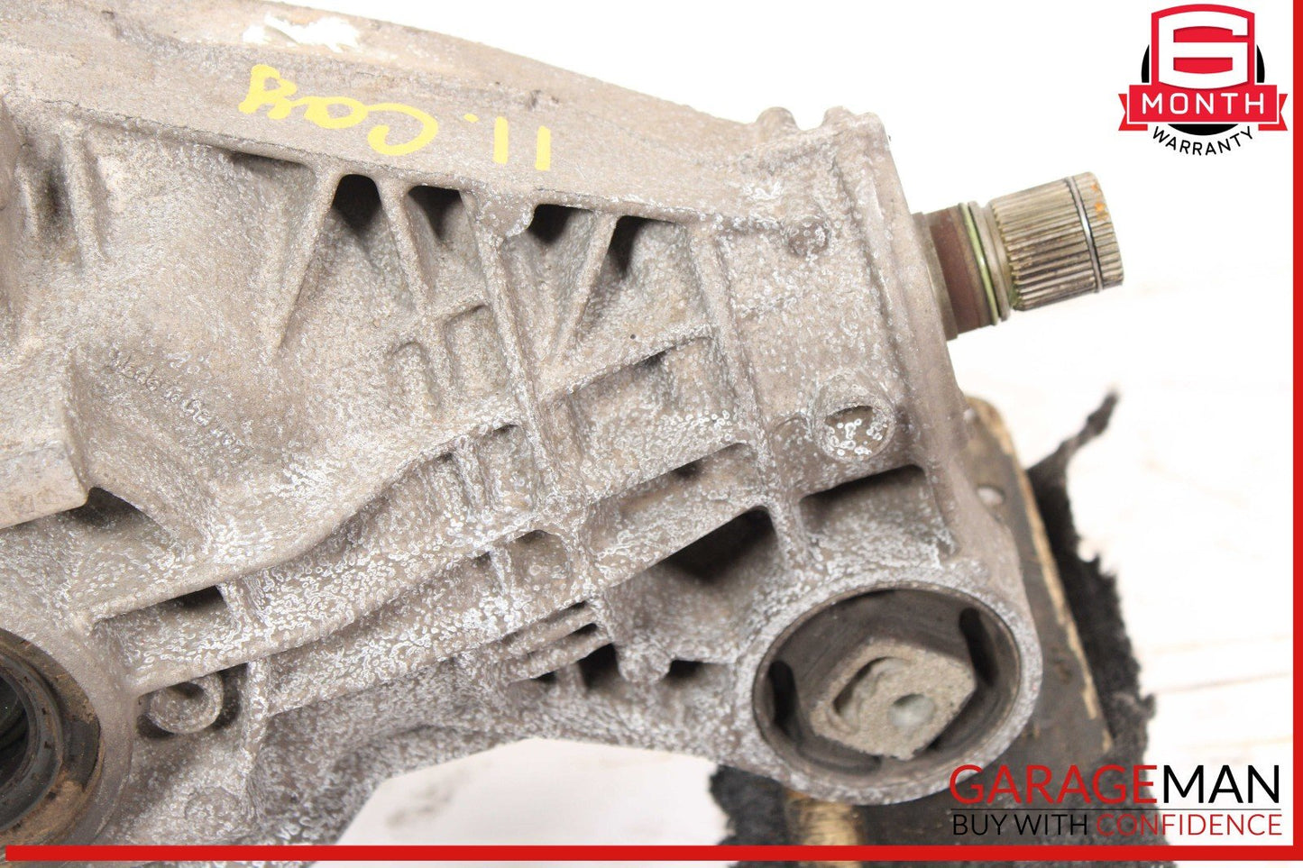 11-18 Porsche Cayenne 958 3.6L VR6 Rear Differential Diff Axle Carrier OEM
